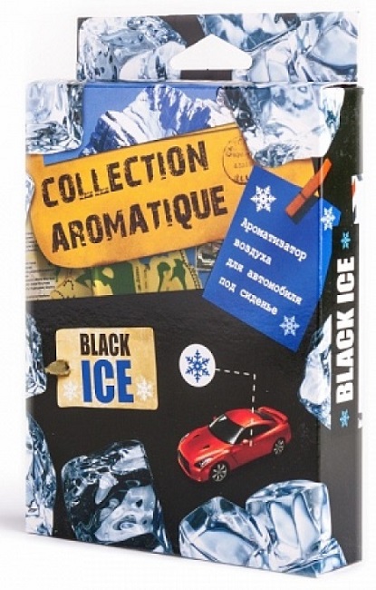 фото Ароматизатор под сиденье Collection Aromatique черный лед 200мл 