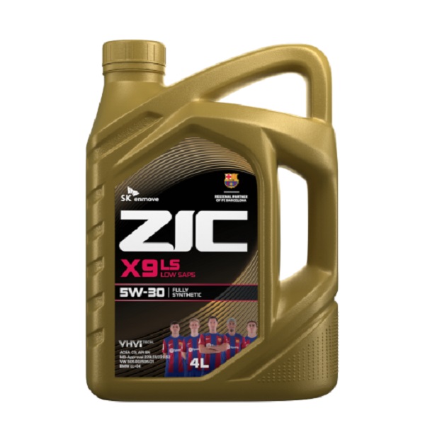 фото Моторное масло ZIC X9 LS 5W-30, 4л 