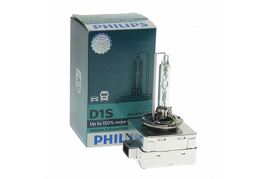 фото Автолампа ксенон Philips D1S Philips X-tremeVision gen2 +150% 1шт 