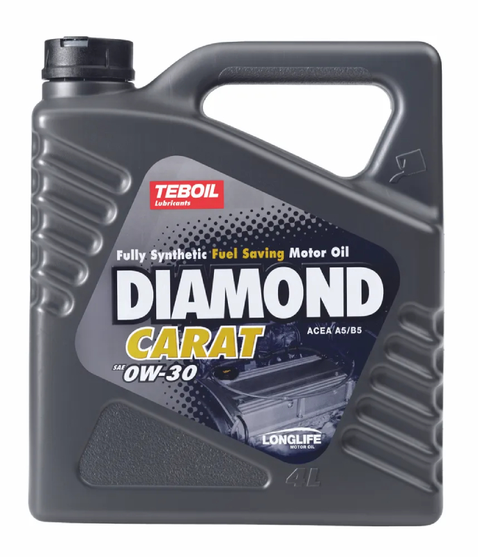 фото Моторное масло TEBOIL DIAMOND CARAT 0W-30 4 л (Финляндия) 