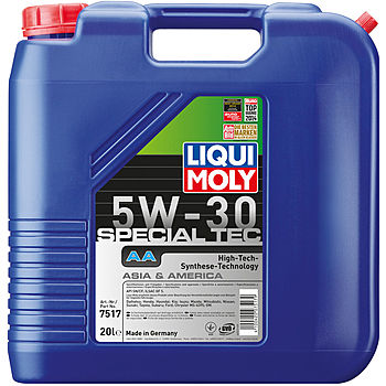 Картинка Моторное масло Liqui Moly Special Tec AA 5W-30 API SP ILSAC GF-6A 20л 