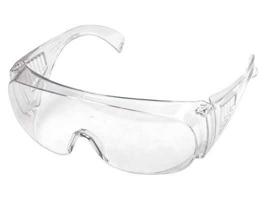 фото Очки защитные "Сибртех", открытого типа, прозрачные, ударопрочный материал 1087371 