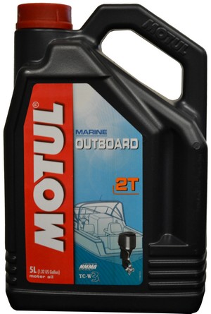 фото Моторное масло MOTUL Outboard 2T 5л 