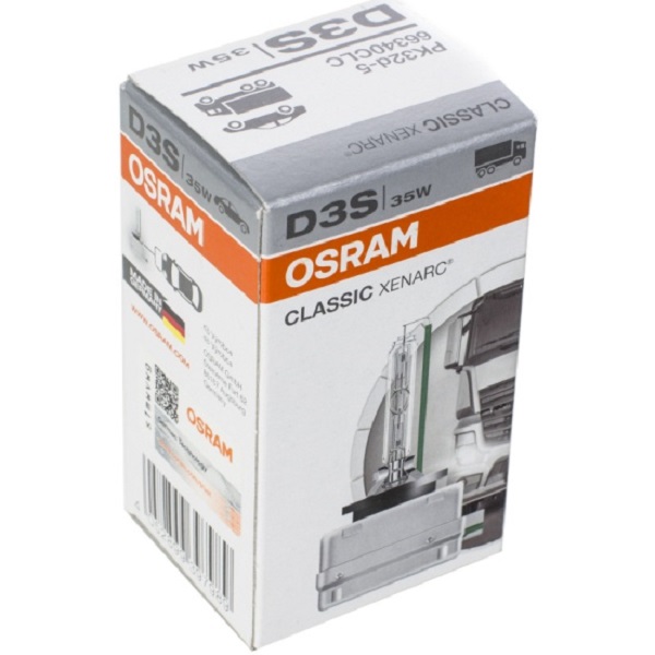 фото Автолампа ксенон Osram D3S 35W XENARC Classic 1шт 