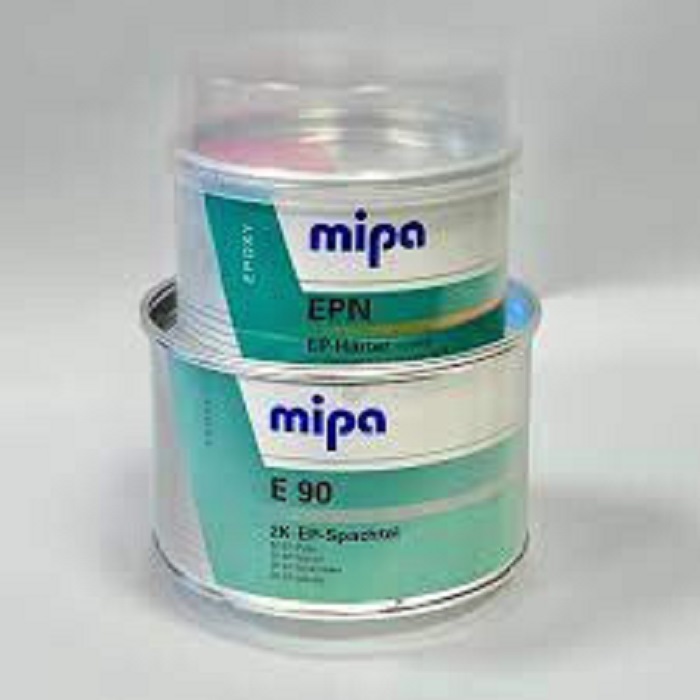 фото Шпатлевка MIPA E90 эпоксидная светло-серая 1+0,5 