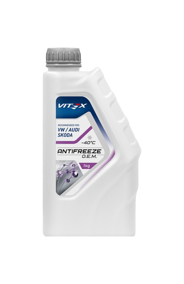 фото Антифриз «Antifreeze Vitex O.E.M. for VW Audi Skoda -40°С» 1кг 