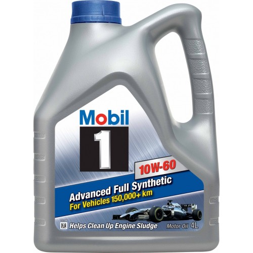 фото Моторное масло MOBIL 1 10W-60 EU-NEE 4л. 