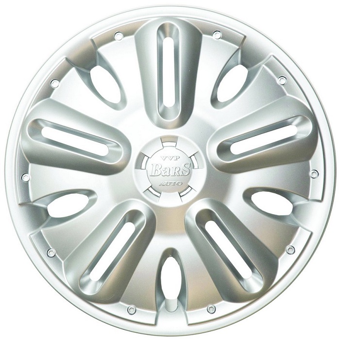 фото Колпаки колесные R13 "STAR" Бра серебро 4шт 