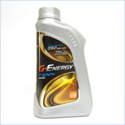 фото Моторное масло G-Energy F Synth 5W-40 API SM/CF 1л 