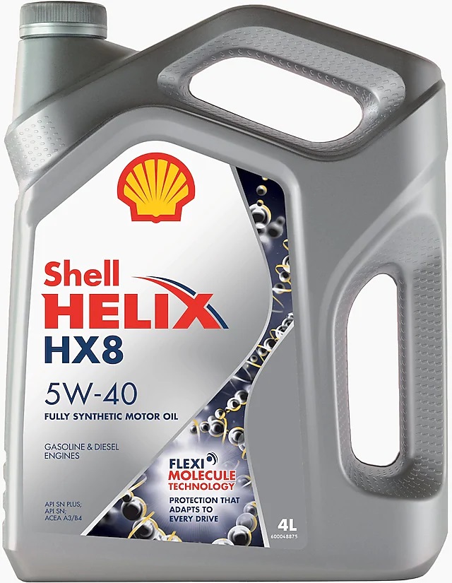 фото Моторное масло Shell Helix HX8 5W-40 4л 