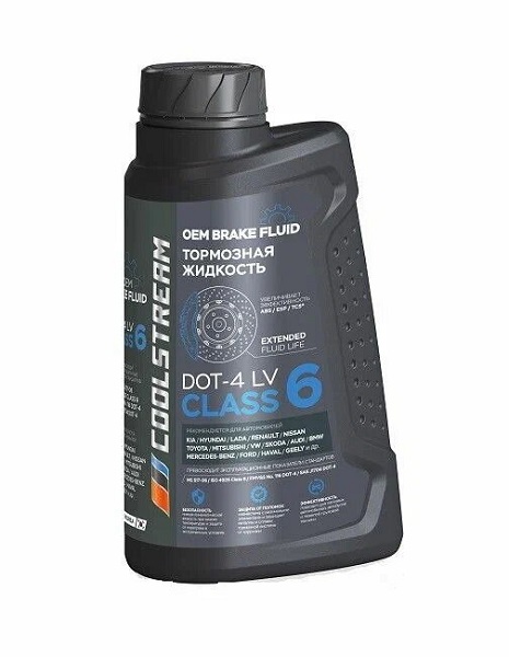 фото Тормозная жидкость CoolStream Crown Brake Fluid DOT 4 LV 1кг 