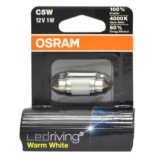 фото Светодиод Osram 1W 12V C5W 4000K 