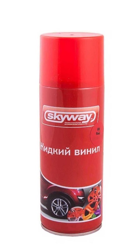 фото Жидкая резина SKYWAY красная 400 мл. 