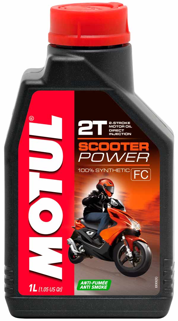 фото Моторное масло MOTUL Scooter Power 2T 1л 