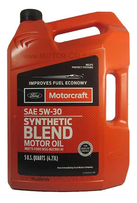фото Моторное масло FORD Motorcraft Sinthetic Blend 5W-30 (XO5W30Q01SP) 4,73л 