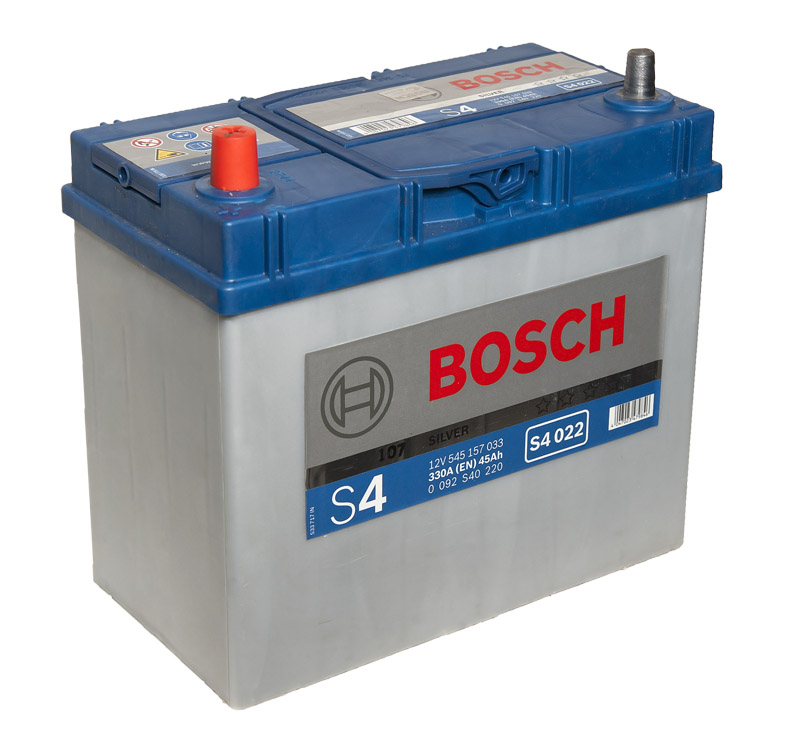 фото Аккумулятор BOSCH S40 220 45 А/ч пр.п. Asia 50B24R 