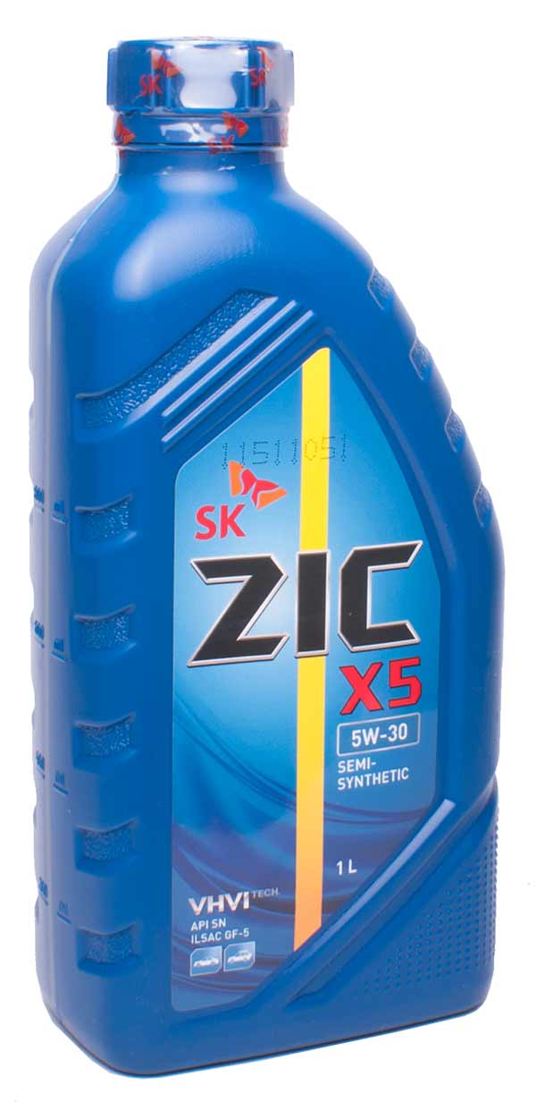 фото Моторное масло ZIC X5 5W-30, 1л 