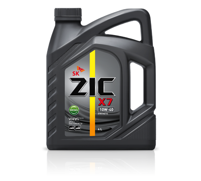 фото Моторное масло ZIC X7 Diesel 10W-40, 4л 