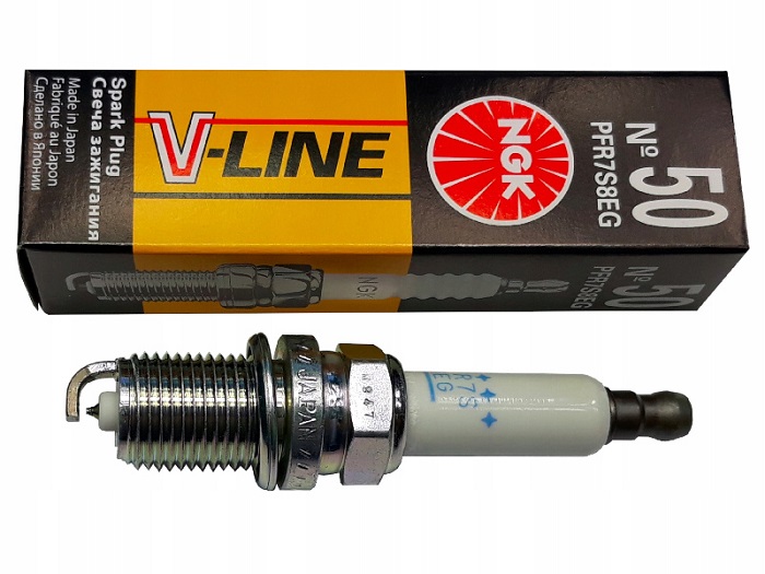 фото Свеча зажигания NGK V-Line 50 PFR7S8EG (94976) 