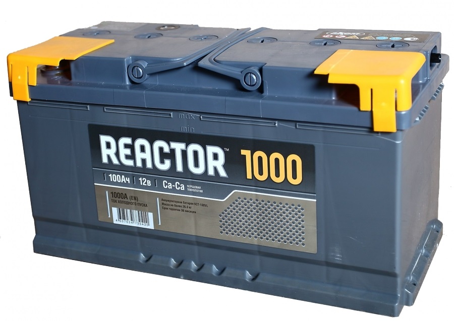 фото Аккумулятор АКОМ REACTOR 6 СТ-100 АПЗ пр.п. 