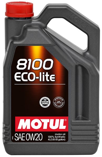 фото Моторное масло MOTUL 8100 Eco Lite 0W-20 SM/CF 4л. 
