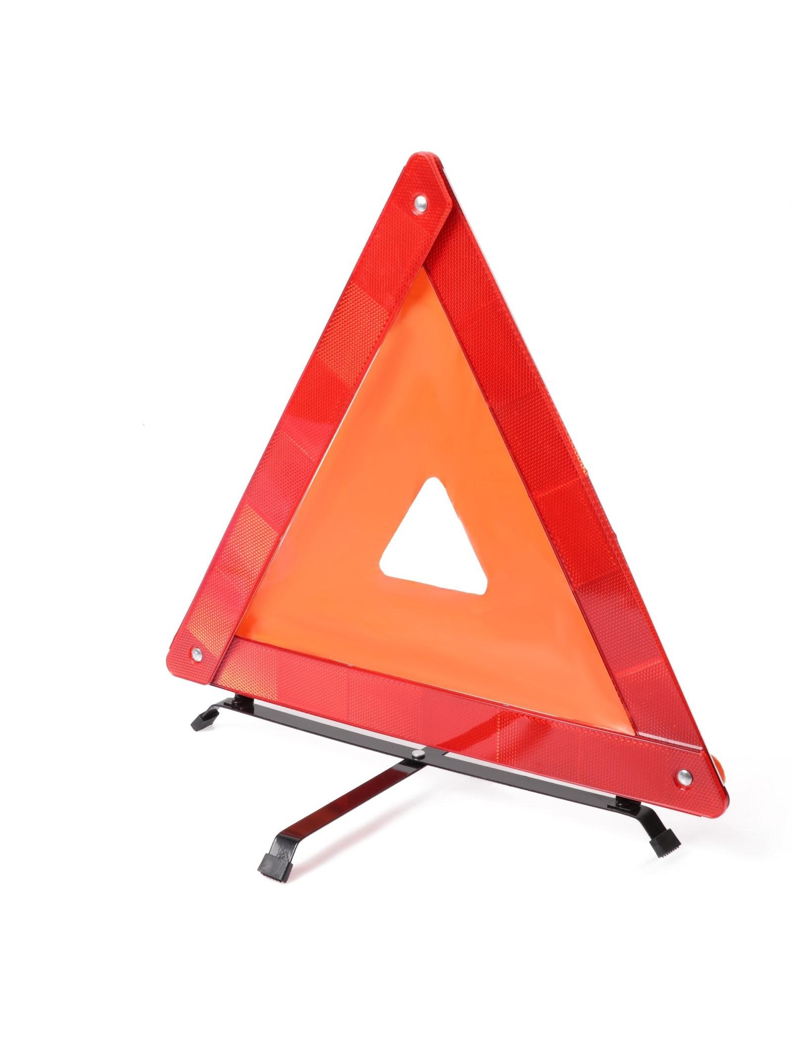 фото Знак аварийной остановки пластмассовый в пластиковом футляре 