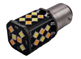 фото Габариты MYX P21 35SMD 12V 1156 Yellow 