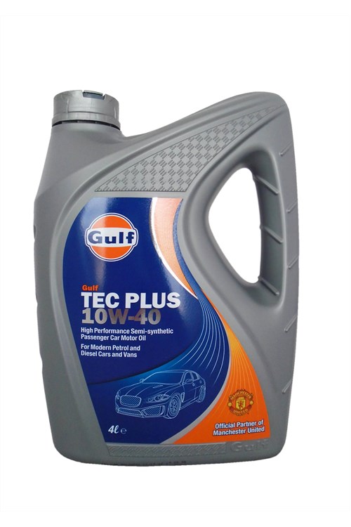 фото Моторное масло GULF TEC Plus SAE 10W-40 1л 