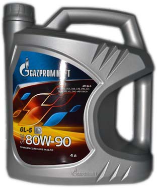 фото Трансмиссионное масло Gazpromneft GL-5 80W-90 4л. 