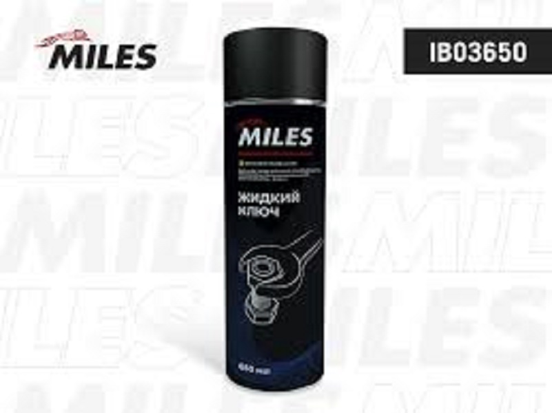 фото Смазка жидкий ключ MILES 650мл 