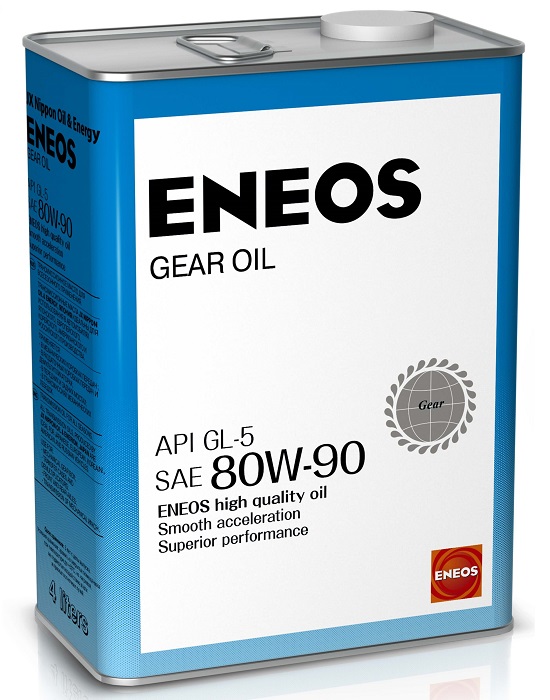 Картинка Трансмиссионное масло ENEOS Gear Oil GL- 5 80W-90 4л. 