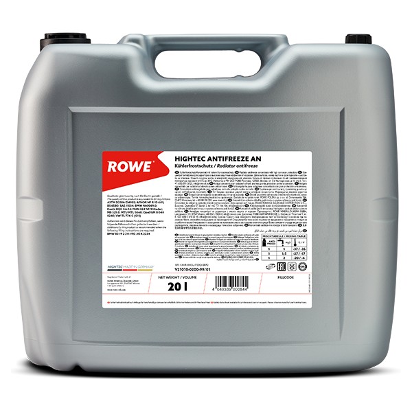 фото Антифриз ROWE Hightec AN G11 20л 