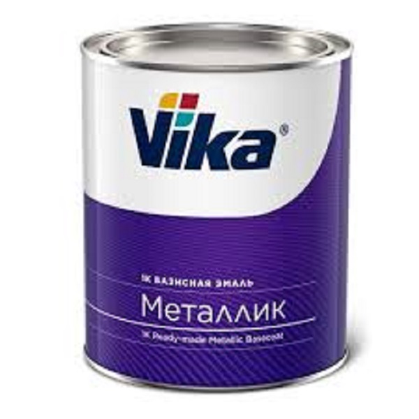 фото Vika Автоэмаль металлик Chevrolet Light Silver FE87-7163 0,9л 