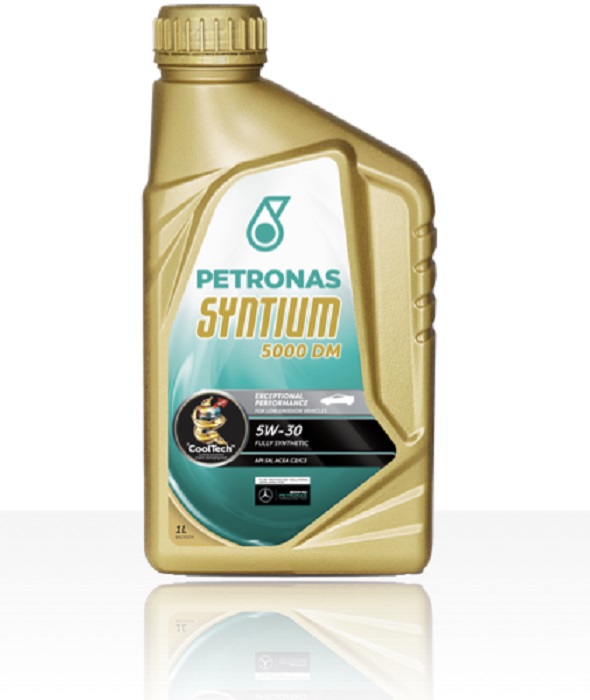 фото Моторное масло Petronas syntium 5000 DM 5W-30 4л 