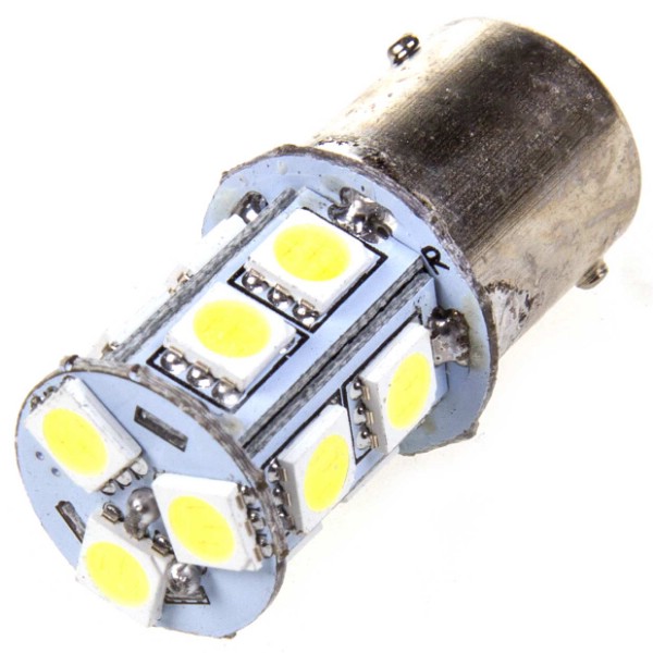 фото Светодиод SKYWAY P21W 24V 13 SMD 1-конт белая  