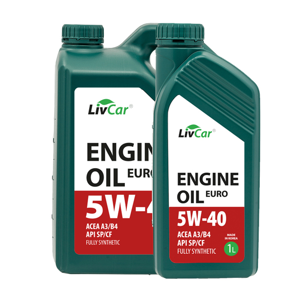 фото Моторное масло LIVCAR ENGINE OIL EURO 5W-40 SP 4л+1л 