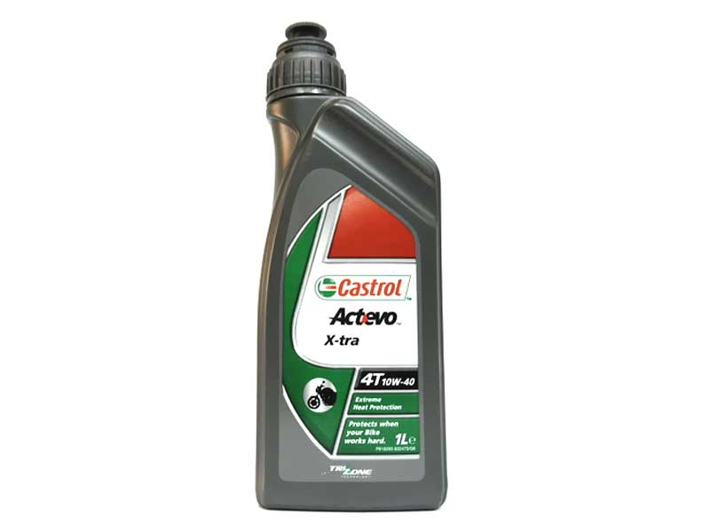 фото Моторное масло Castrol ACT>evo 4T 10W-40 1л 