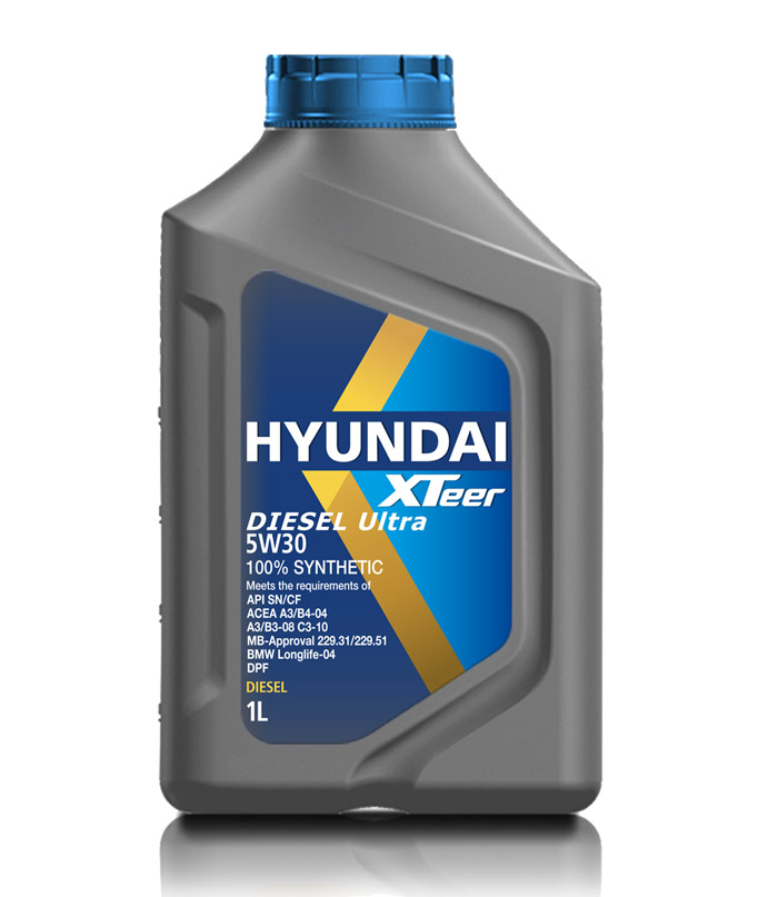 фото Моторное масло для HYUNDAI XTeer Diesel ULTRA 5W-30 SN/CF 1л 