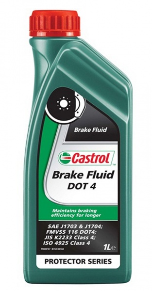 фото Тормозная жидкость Castrol Brake Fluid DOT 4 1л 