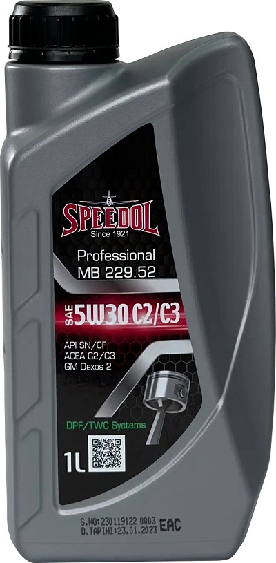 фото Моторное масло SPEEDOL PROFESSIONAL 5W-30, C2/C3 1л 