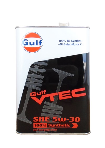 фото Моторное масло GULF VTEC SAE 5W-30 4л 