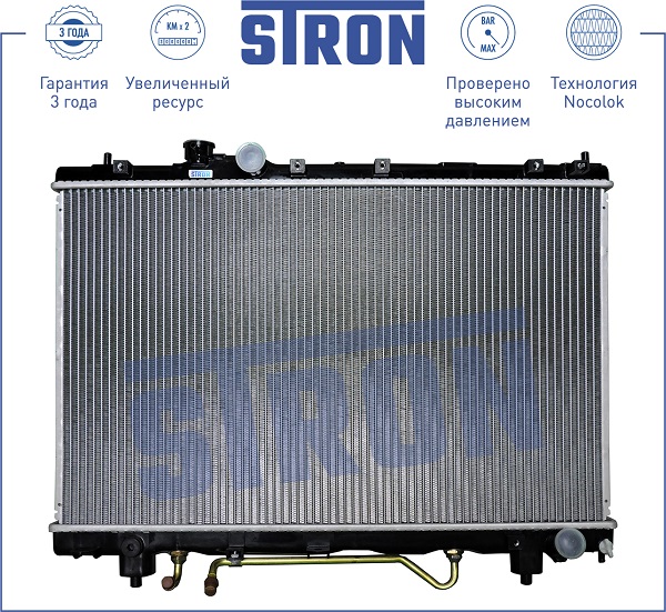 фото Радиатор двигателя STRON STR0026 Toyota Picnic (XM10) 