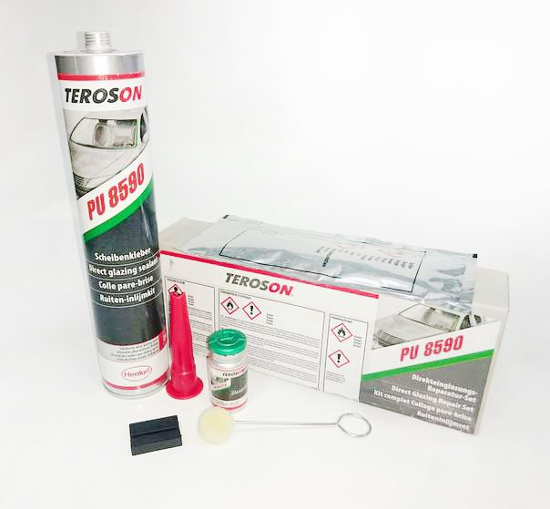 фото Набор для вклейки стекол 2/4 часа Terostat 8590 Set   