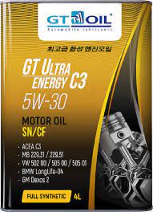 фото Моторное масло GT Oil Ultra Energy 5W-30 C3 4л 