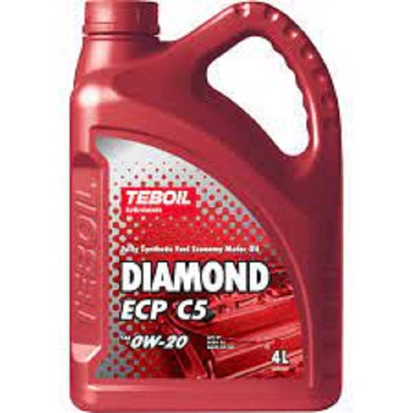 фото Моторное масло TEBOIL DIAMOND ECP C5 0W-20 4 л (Россия, Торжок) 