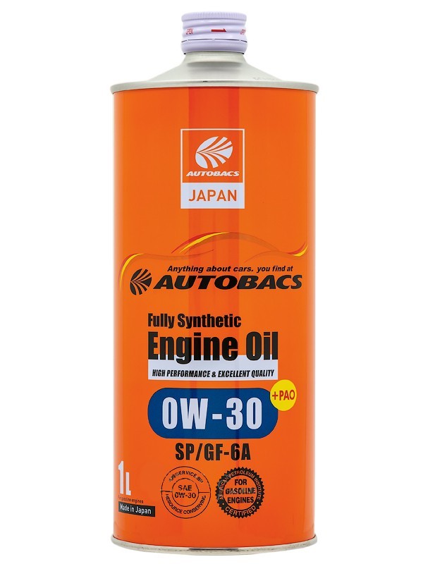 фото Моторное масло AUTOBACS ENGINE OIL SAE 0W-30 API SP/GF-6A 1L 
