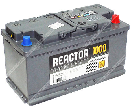 фото Аккумулятор АКОМ REACTOR  6 СТ-100 АПЗ ЕВРО обр. п. 