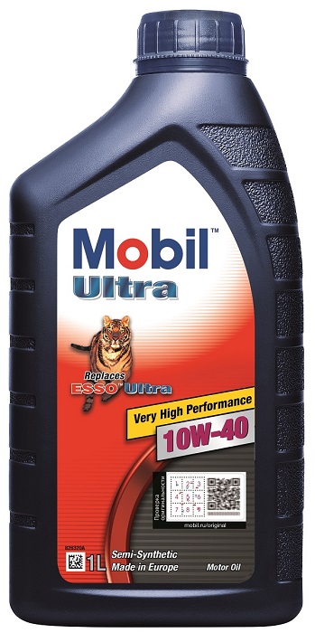 фото Моторное масло MOBIL Ultra 10W-40 1л 
