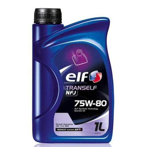 фото Трансмиссионное масло Elf Tranself NFJ 75W-80 1л 