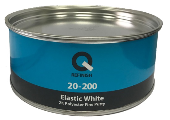фото Шпатлевка Q-refinish Elastic Putty белая 1000 г 